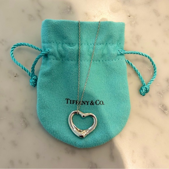 Tiffany & Co. Open Heart Pendant - Picture 1 of 2